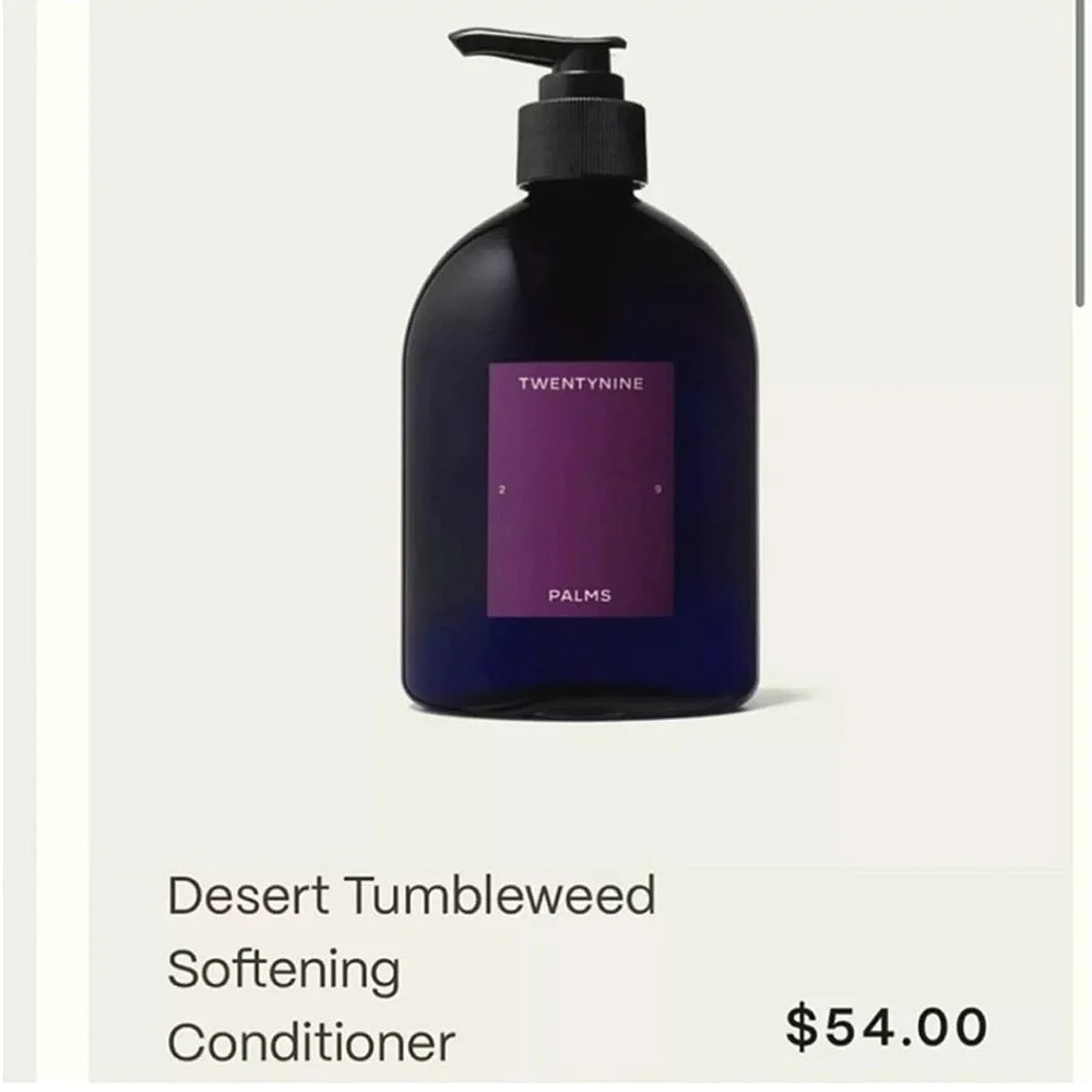 Desert Tumbleweed Shampoo & Conditioner Set By Twentynine Palms